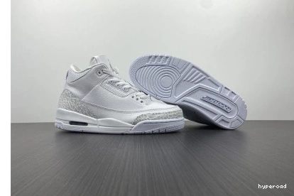 Hyperoad AIR JORDAN 'TRIPLE 3 RETRO PS WHITE' 0807